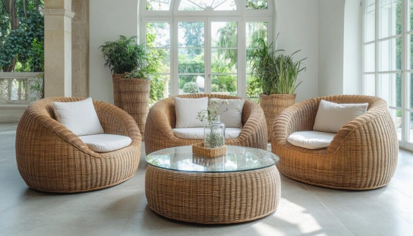 Perfect Wicker Rattan Furniture for Your Living Room